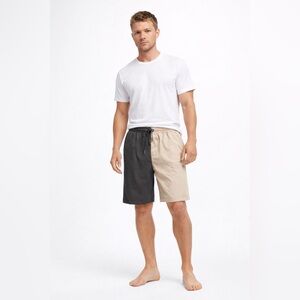 NFINITY Black and Tan Athletic Men's Shorts